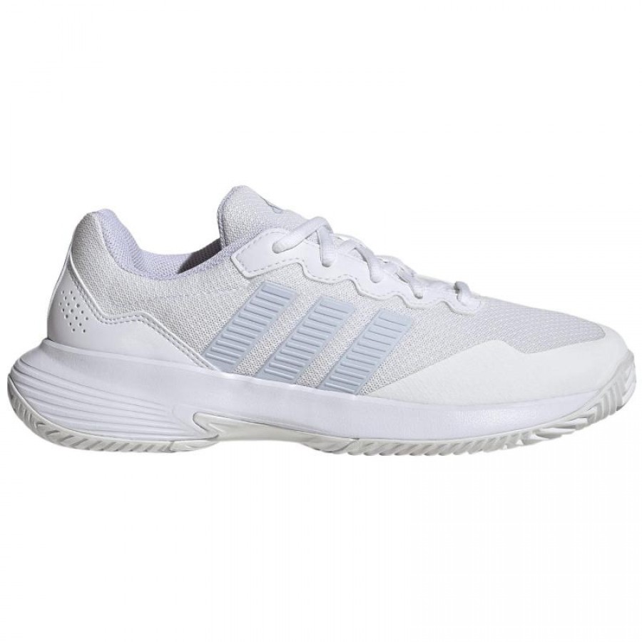 Zapatillas Adidas GameCourt 2 Blanco Azul Celeste Mujer