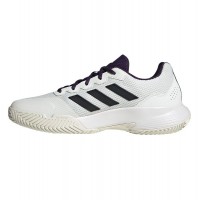 Adidas GameCourt 2 White Purple Aurora Sneakers