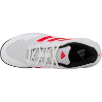 Adidas GameCourt 2 White Red Black Sneakers  Offer + Cheap