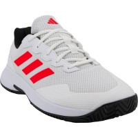 Adidas GameCourt 2 White Red Black Sneakers  Offer + Cheap