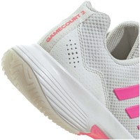 Zapatillas Adidas GameCourt 2 Blanco Rosa Mujer  Oferta + Barato