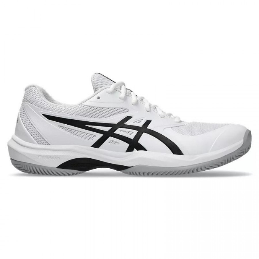 Zapatillas Asics Game FF Clay Blanco Negro  Oferta + Barato