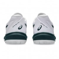 Zapatillas Asics Game FF Clay Blanco Verde Saxon  Oferta + Barato