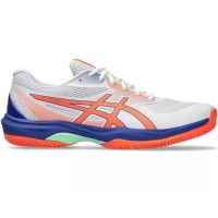 Asics Game FF Padel Baskets Corail Blanc  Offre - Pas cher