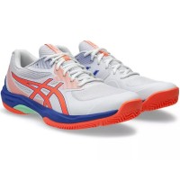 Asics Game FF Padel Baskets Corail Blanc  Offre - Pas cher