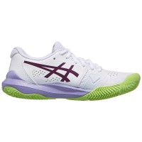 Chaussures de Padel Asics Gel Challenger 14 Blanc Mauve Intense Femme  Offre - Pas cher