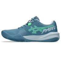 Zapatillas Asics Gel Challenger 15 Padel Azul Verde