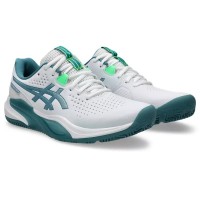 Asics Gel Challenger 15 Padel White Pine Green Sneakers