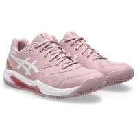 Asics Gel Dedicate 8 Clay Pink Morganite White Women''s Sneakers