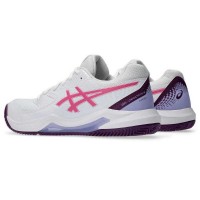 Asics Gel Dedicate 8 Padel White Dragon Fruit Women''s Sneakers  Offer + Cheap