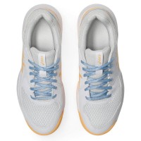 Baskets Femme Asics Gel Dedicate 8 Padel Blanc Orange  Offre - Pas cher