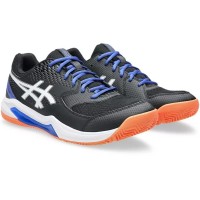 Sneakers Asics Gel Dedicate 8 Padel Bianco Nero Blu  Offerta + Economico