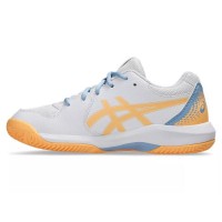 Scarpe da ginnastica Asics Gel Dedicate 8 Padel GS Bianco Arancione Junior  Offerta + Economico