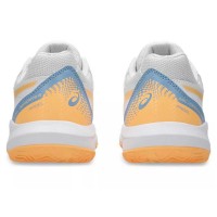 Scarpe da ginnastica Asics Gel Dedicate 8 Padel GS Bianco Arancione Junior  Offerta + Economico