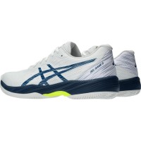 Sapatilhas Asics Gel Game 9 Clay Branco Azul Mako  Oferta + Barato