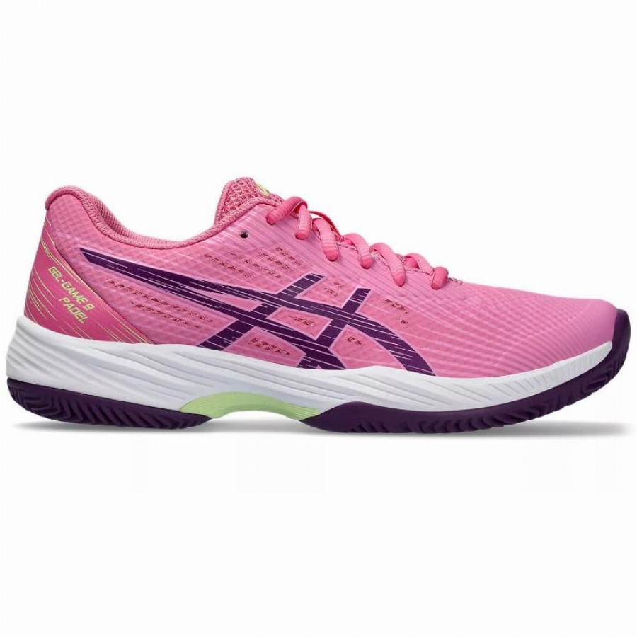 Zapatillas Asics Gel Game 9 Padel Dragon Fruit Malva Intenso Mujer  Oferta + Barato