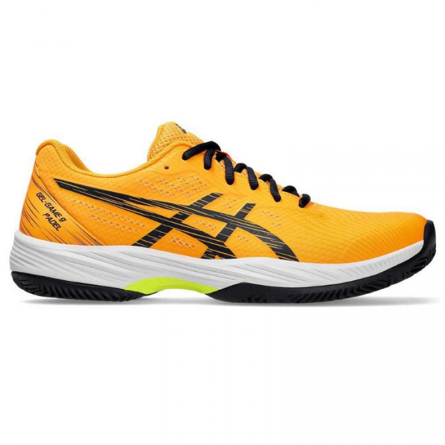 Asics Gel Game 9 Padel Orange Midnight Blue Sneakers  Offer + Cheap