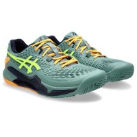 Asics Gel Resolution 9 Padel Celadon Sapatilhas Amarelo  Oferta + Barato