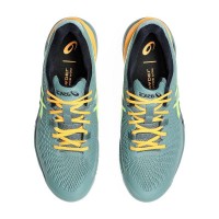 Asics Gel Resolution 9 Padel Celadon Sapatilhas Amarelo  Oferta + Barato