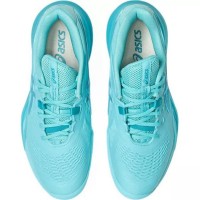 Zapatillas Asics Gel Resolution X Clay Azul Menta  Oferta + Barato