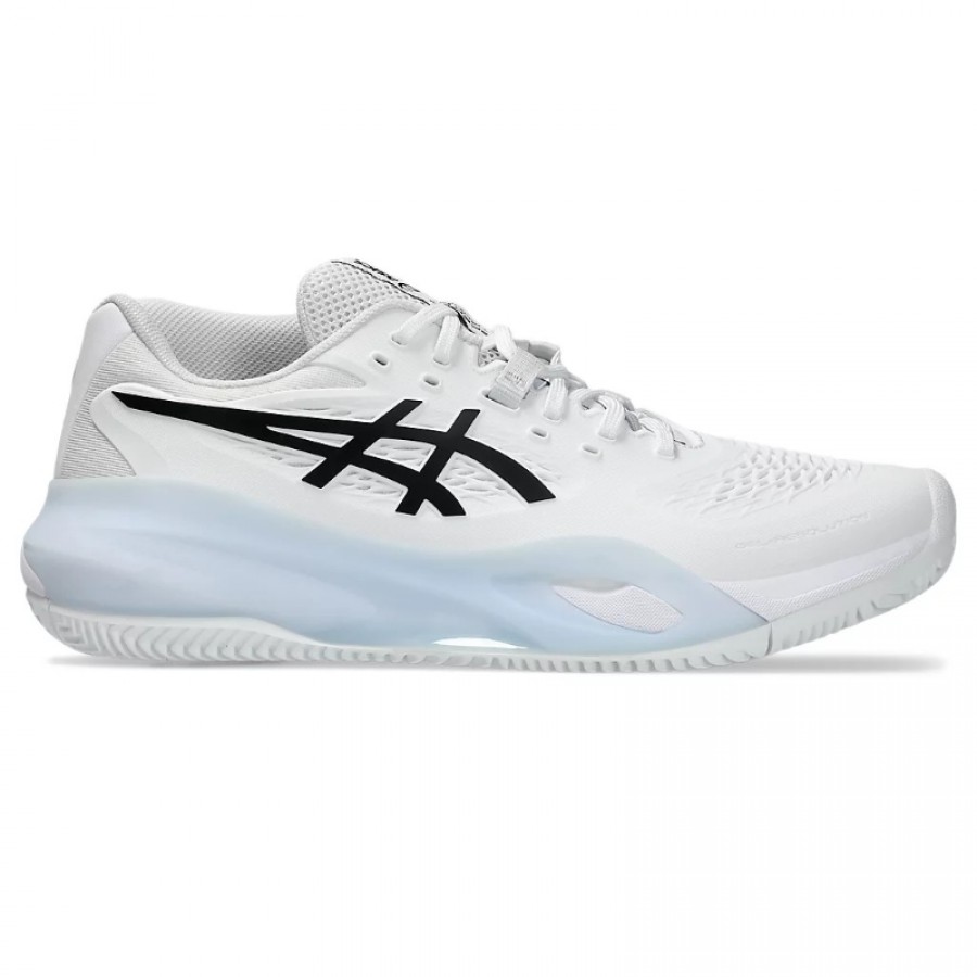 Zapatillas Asics Gel Resolution X Clay Blanco Negro  Oferta + Barato