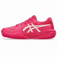 Zapatillas Asics Gel Resolution X Clay GS Rosa Brillante Crema Junior  Oferta + Barato