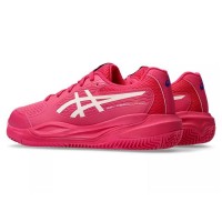 Zapatillas Asics Gel Resolution X Clay GS Rosa Brillante Crema Junior  Oferta + Barato