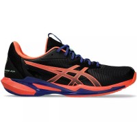 Asics Solution Speed FF 3 Padel Black Coral Sneakers  Offer + Cheap