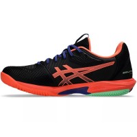 Asics Solution Speed FF 3 Padel Black Coral Sneakers  Offer + Cheap