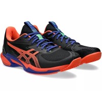 Asics Solution Speed FF 3 Padel Black Coral Sneakers  Offer + Cheap