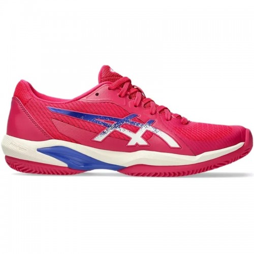 Zapatillas Asics Solution Swift FF 2 Clay Rosa Azul Cobalto Mujer