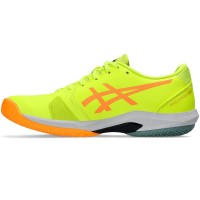 Baskets Asics Solution Swift FF 2 Padel Jaune Orange  Offre - Pas cher