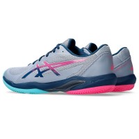 Asics Solution Swift FF 2 Padel Gray Blue Mako Sneakers  Offer + Cheap