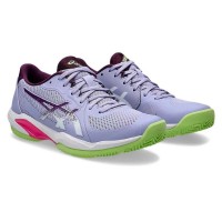 Zapatillas Asics Solution Swift FF 2 Padel Malva Oscuro Mujer  Oferta + Barato