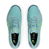 Asics Solution Swift FF Padel Teal Lime Shoes  Offer + Cheap