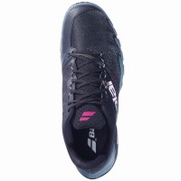 Chaussures Babolat Jet Premura 2 Noir Bleu Atlantique  Offre - Pas cher