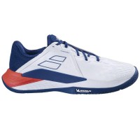 Babolat Sapatilhas Propulse Fury 3 Branco Azul Vermelho  Oferta + Barato