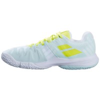 Babolat Sensa Blue Yellow Fluor Women''s Shoes  Offer + Cheap