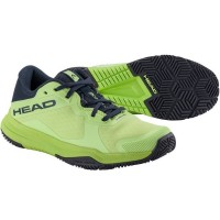 Head Motion Padel Lime Navy Blue Junior Sneakers  Offer + Cheap