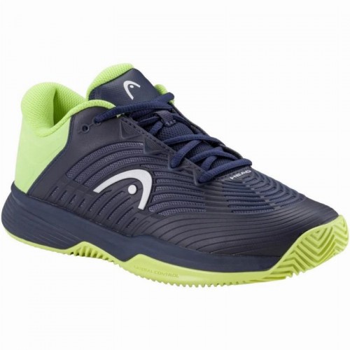 Head Revolt Pro 4.5 Clay Navy Blue Lime Junior Sneakers