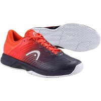 Head Revolt Pro 4.5 Clay Dark Blue Red Sneakers  Offer + Cheap