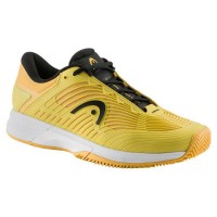 Zapatillas Head Revolt Pro 4.5 Clay Banana Negro  Oferta + Barato