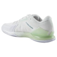 Baskets Femme Head Sprint Pro 4.0 TERRE BATTUE Blanc Vert Clair  Offre - Pas cher