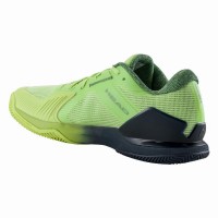 Zapatillas Head Sprint Pro 4.0 Clay Lima Azul Marino  Oferta + Barato