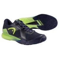 Head Sprint Pro 4.0 Padel Navy Blue Lime Sneakers  Offer + Cheap