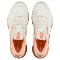 Head Sprint Pro 4.0 Padel White Coral Women''s Shoes  Offer + Cheap