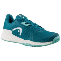 Zapatillas Head Sprint Team 3.5 Clay Azul Stone Blanco Mujer  Offer + Cheap