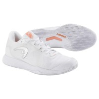 Zapatillas Head Sprint Team 4.0 Clay Blanco Coral Mujer  Oferta + Barato