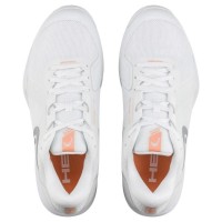 Zapatillas Head Sprint Team 4.0 Clay Blanco Coral Mujer  Oferta + Barato