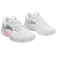 Zapatillas Joma Roland 2602 Blanco Rosa Mujer